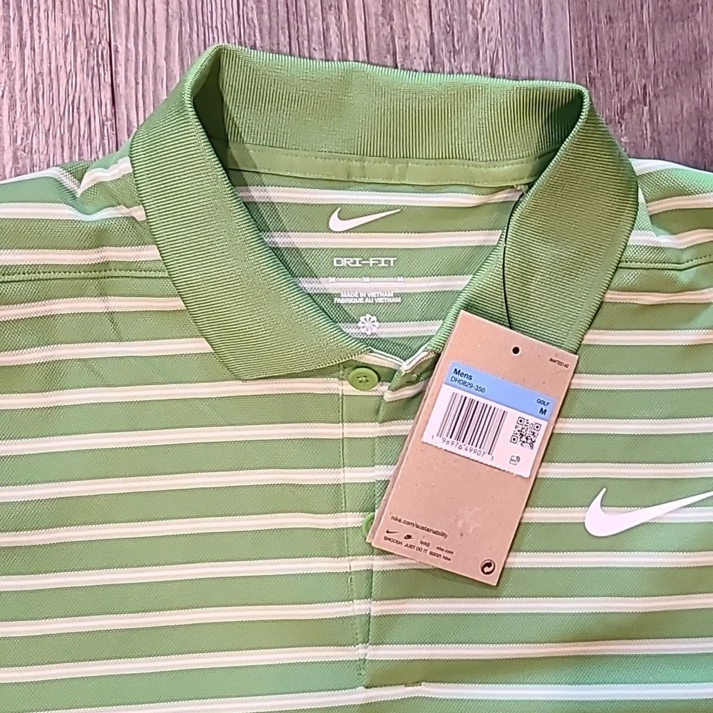 Nike Men's Dri-FIT Victory Striped Golf Polo